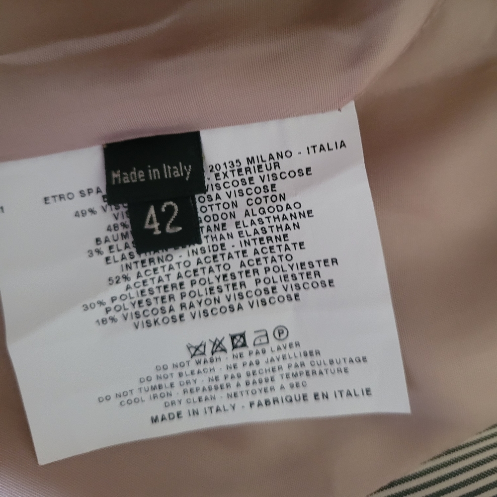 Etro Milano Cropped Jacket - Picture 12 of 12